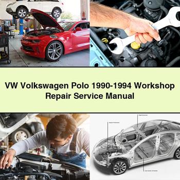 VW Volkswagen Polo 1990-1994 Workshop Repair Service Manual PDF Download