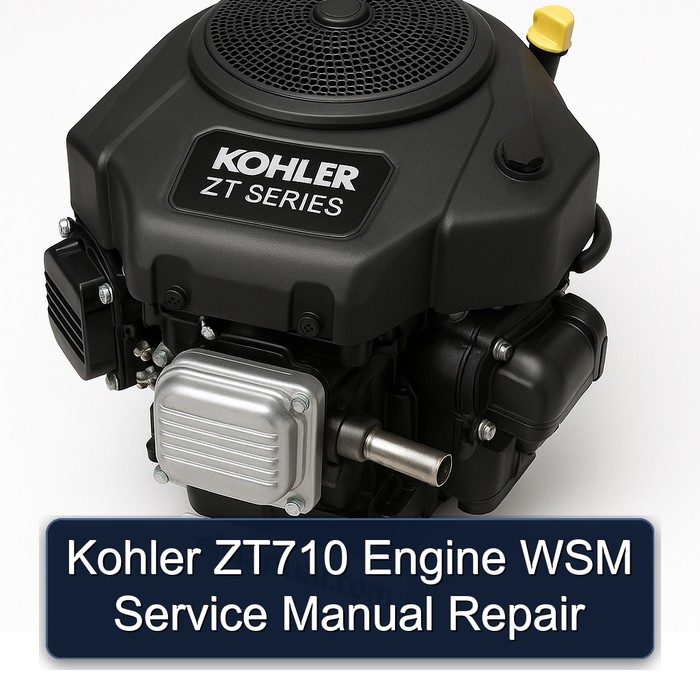 Kohler ZT710 Engine WSM Service Manual Repair