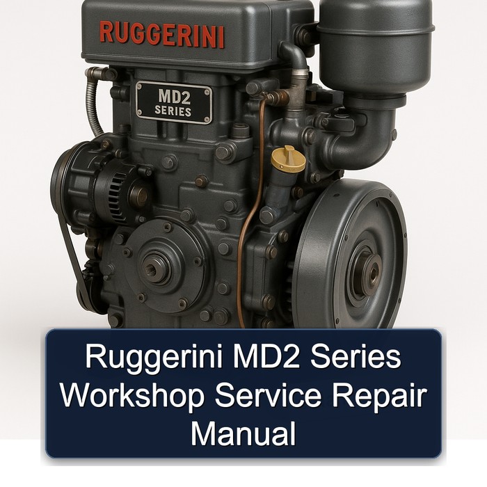 Ruggerini MD2 Series Workshop Service Repair Manual