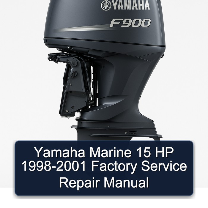 Yamaha Marine 15 HP 1998-2001 Factory Service Repair Manual
