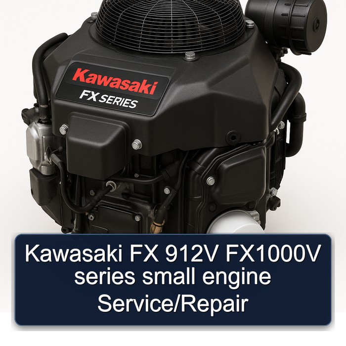 Kawasaki FX 912V FX1000V series small engine Service/Repair