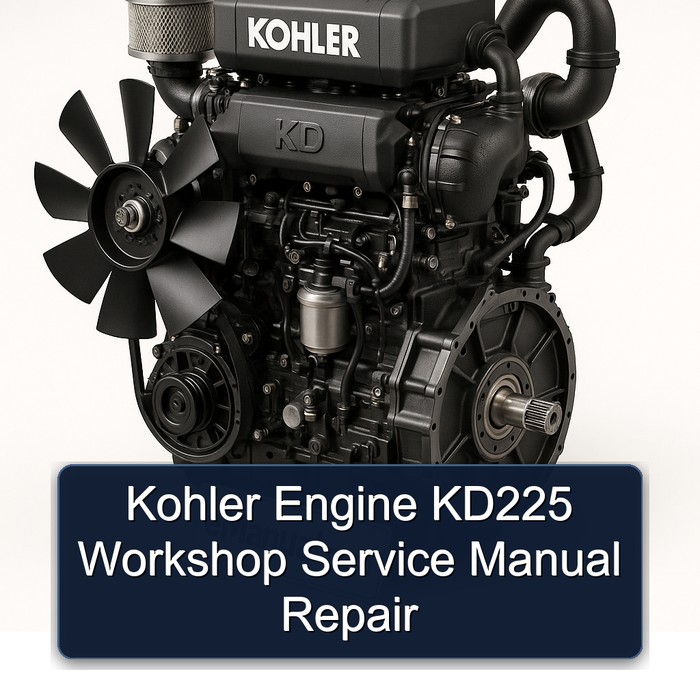 Kohler Engine KD225 Workshop Service Manual Repair