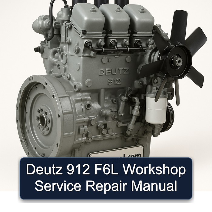 Deutz 912 F6L Workshop Service Repair Manual