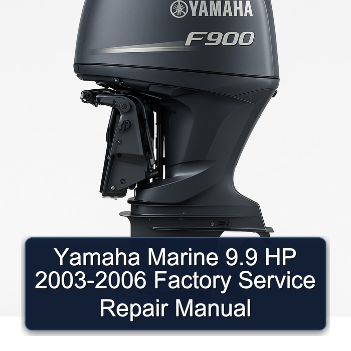 Yamaha Marine 9.9 HP 2003-2006 Factory Service Repair Manual