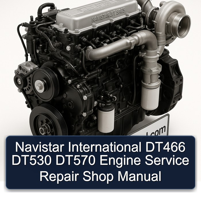 Navistar International DT466 DT530 DT570 Engine Service Repair Shop Manual