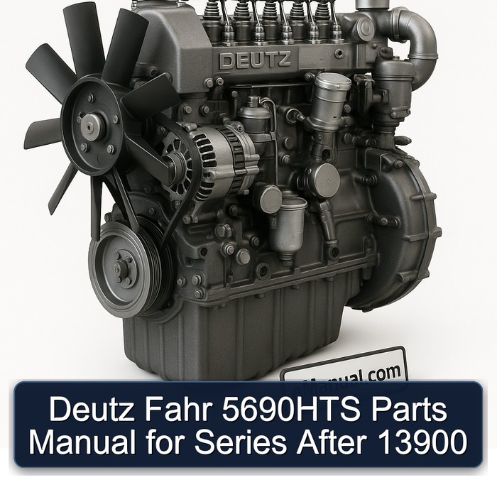 Deutz Fahr 5690HTS Parts Manual for Series After 13900
