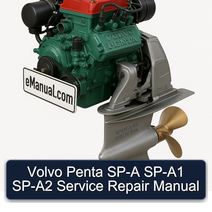 Volvo Penta SP-A SP-A1 SP-A2 Service Repair Manual