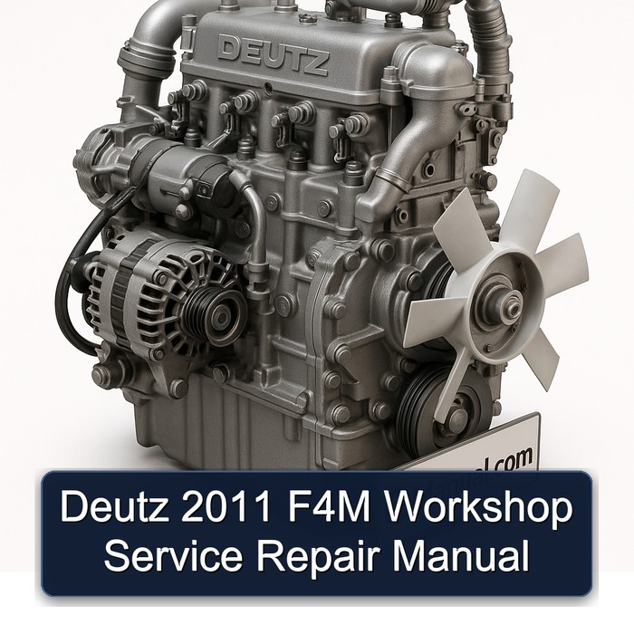 Deutz 2011 F4M Workshop Service Repair Manual
