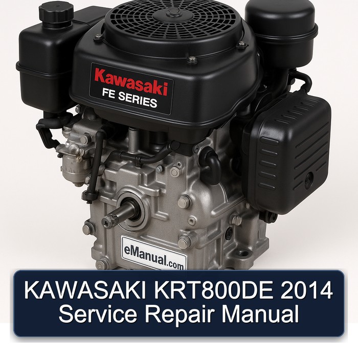 KAWASAKI KRT800DE 2014 Service Repair Manual