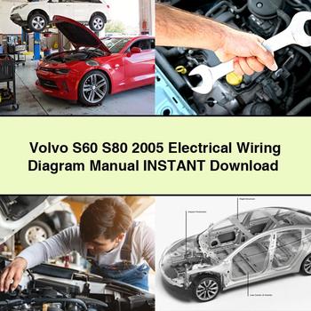 Volvo S60 S80 2005 Electrical Wiring Diagram Manual Download PDF - Click Image to Close