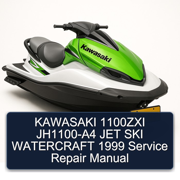KAWASAKI 1100ZXI JH1100-A4 JET SKI WATERCRAFT 1999 Service Repair Manual