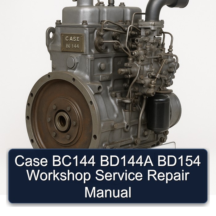 Case BC144 BD144A BD154 Workshop Service Repair Manual