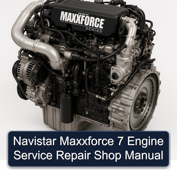 Navistar Maxxforce 7 Engine Service Repair Shop Manual