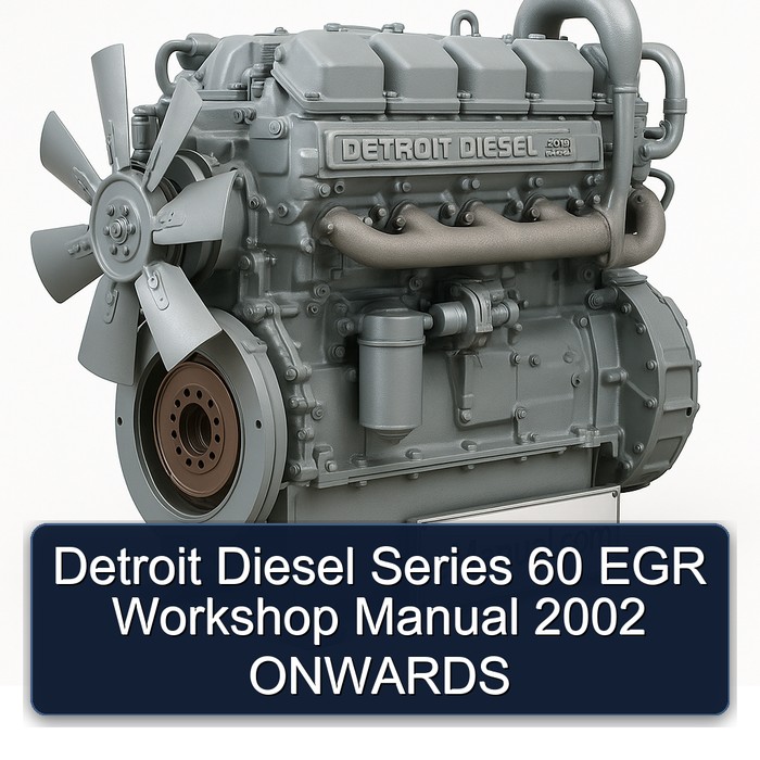 Detroit Diesel Series 60 EGR Workshop Manual 2002 ONWARDS