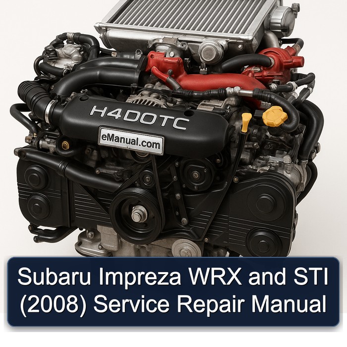 Subaru Impreza WRX and STI (2008) Service Repair Manual