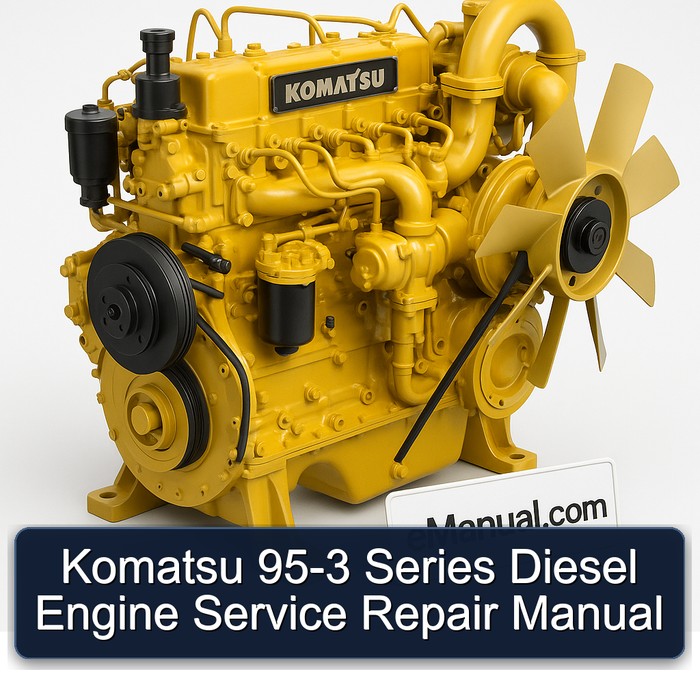 Komatsu 95-3 Series Diesel Engine Service Repair Manual