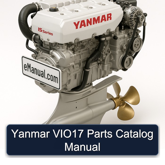 Yanmar VIO17 Parts Catalog Manual
