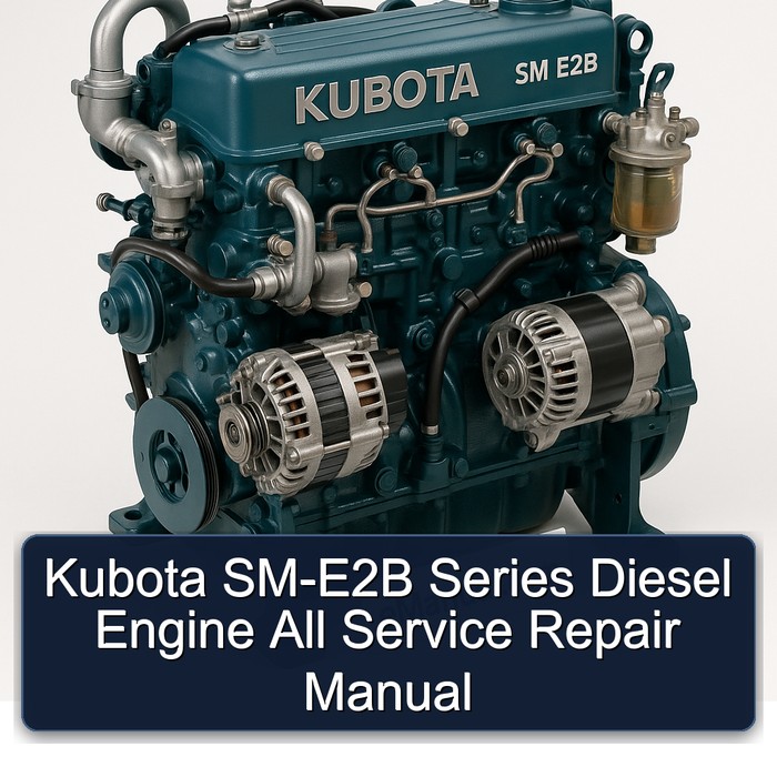 Kubota SM-E2B Series Diesel Engine All Service Repair Manual