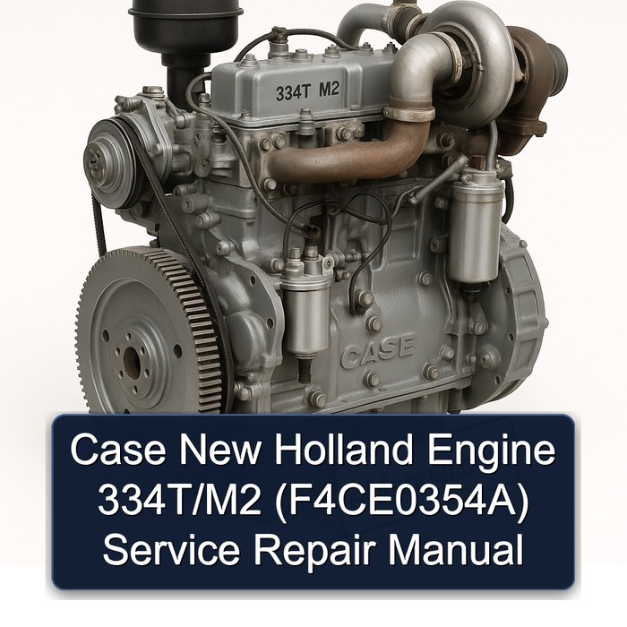 Case New Holland Engine 334T/M2 (F4CE0354A) Service Repair Manual