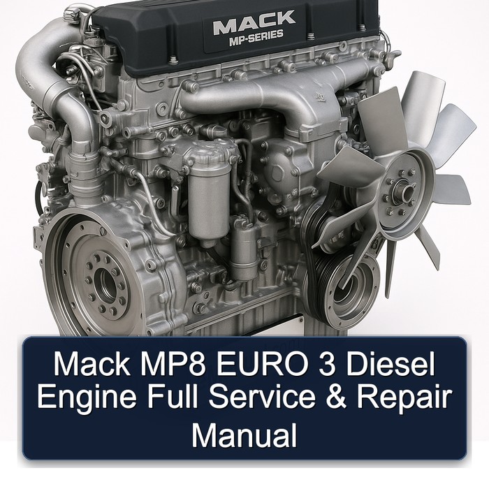 Mack MP8 EURO 3 Diesel Engine Full Service & Repair Manual