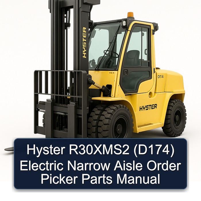Hyster R30XMS2 (D174) Electric Narrow Aisle Order Picker Parts Manual