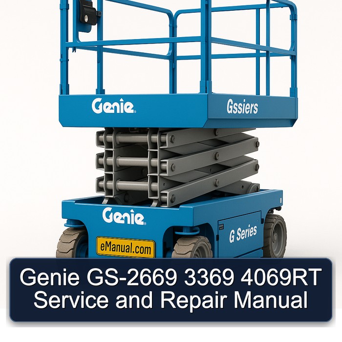 Genie GS-2669 3369 4069RT Service and Repair Manual