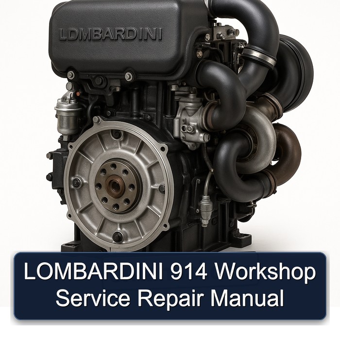 LOMBARDINI 914 Workshop Service Repair Manual