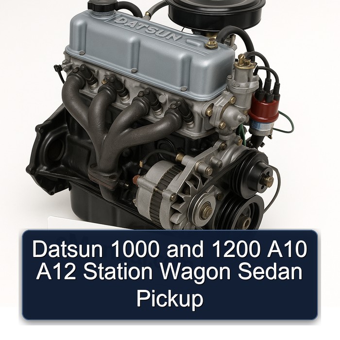 Datsun 1000 and 1200 A10 A12 Station Wagon Sedan Pickup
