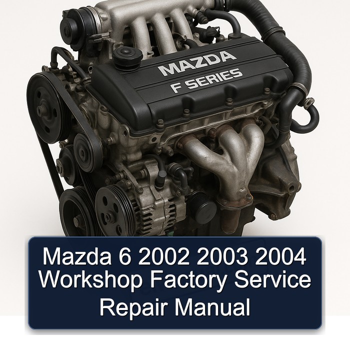 Mazda 6 2002 2003 2004 Workshop Factory Service Repair Manual