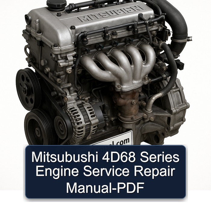 Mitsubushi 4D68 Series Engine Service Repair Manual-PDF