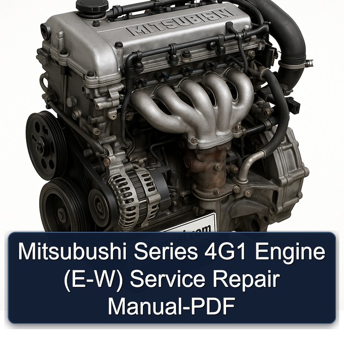 Mitsubushi Series 4G1 Engine (E-W) Service Repair Manual-PDF