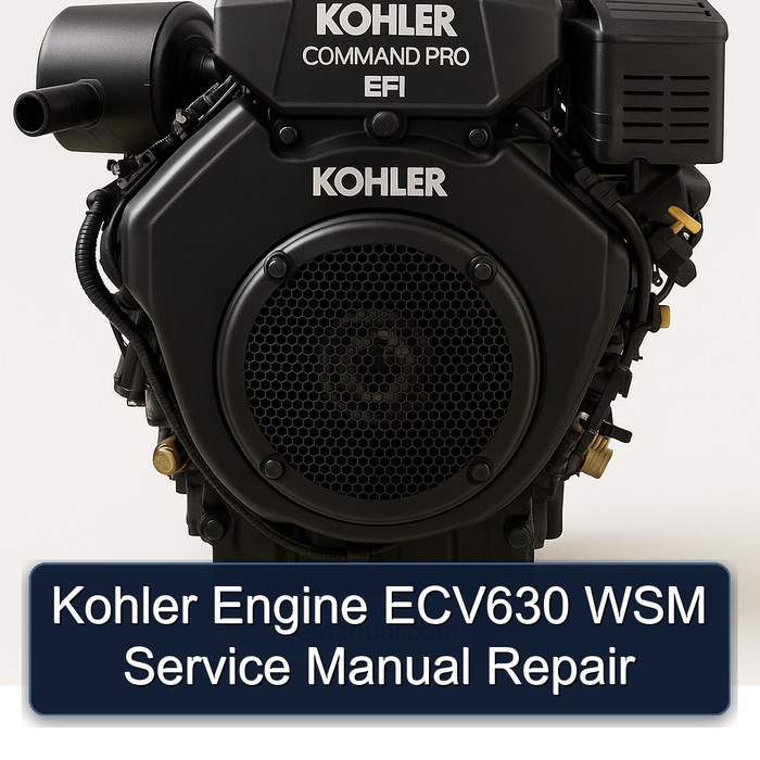 Kohler Engine ECV630 WSM Service Manual Repair