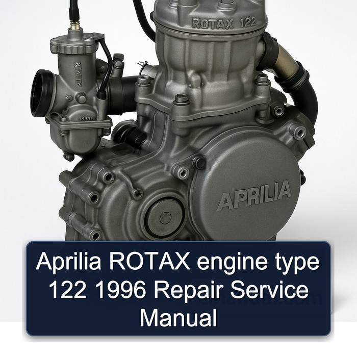 Aprilia ROTAX engine type 122 1996 Repair Service Manual