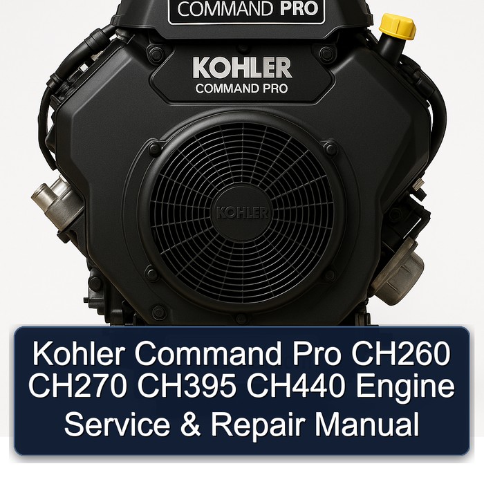 Kohler Command Pro CH260/270/395/440 Motoren Service- und Reparaturhandbuch