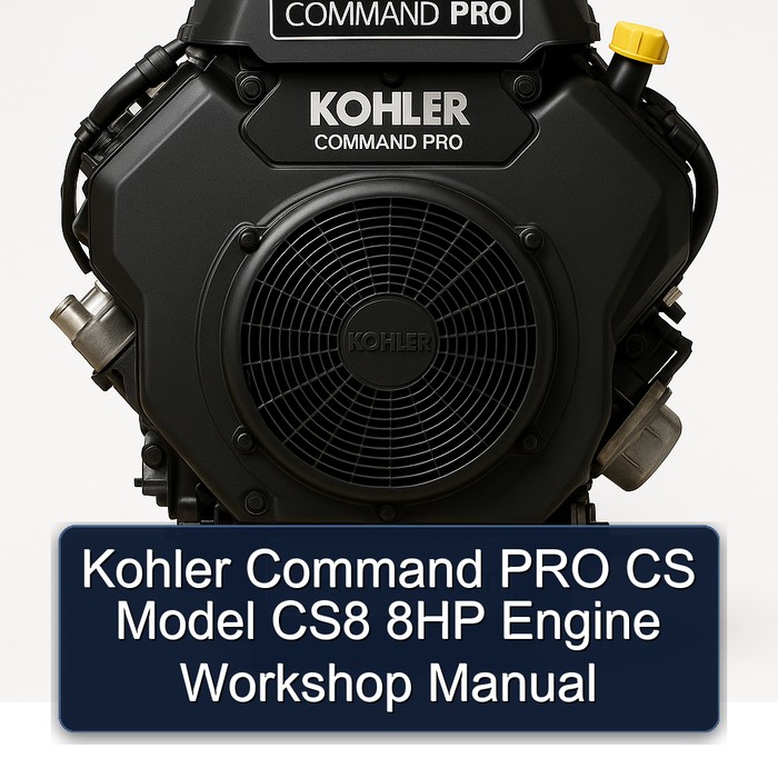 Kohler Command PRO CS8 8 PS Motor Werkstatt Handbuch