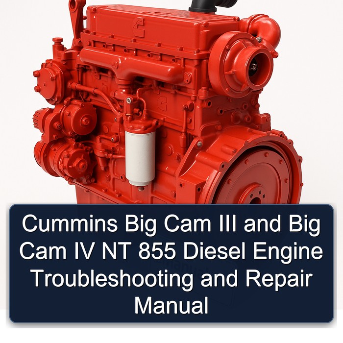 Cummins Big Cam III and Big Cam IV NT 855 Diesel Engine Troubleshooting and Repair Manual