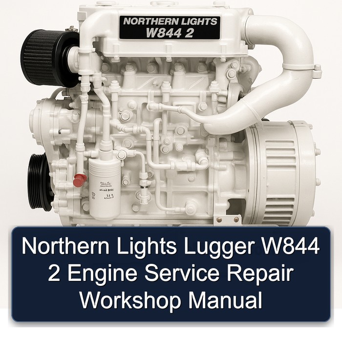 Northern Lights Lugger W844 2 Engine Service Repair Workshop Manual
