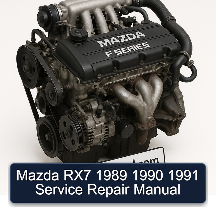 Mazda RX7 1989 1990 1991 Service Repair Manual