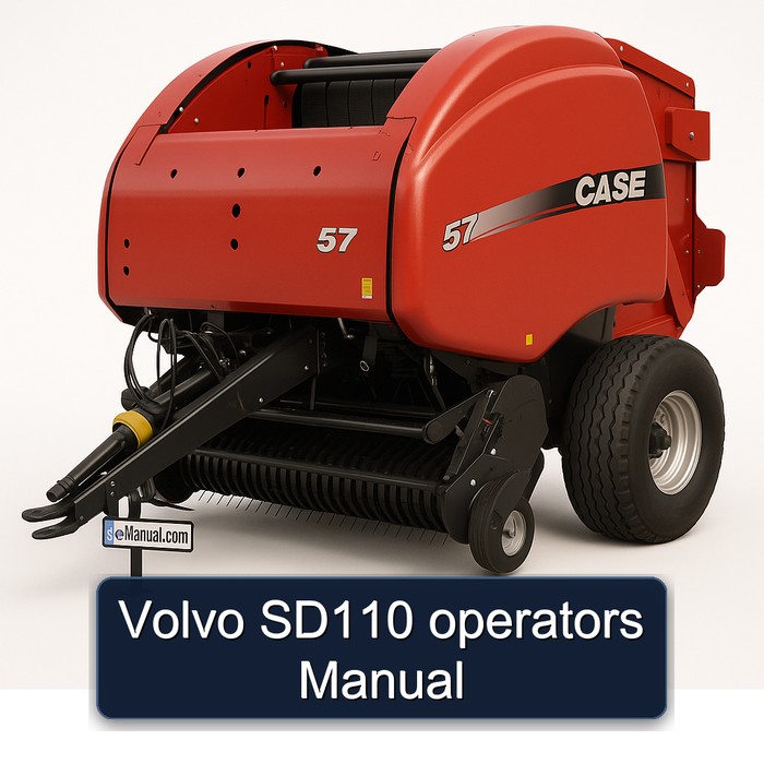 Volvo SD110 operators Manual