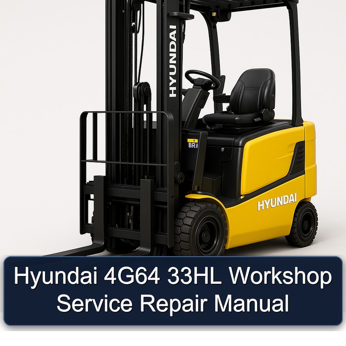 Hyundai 4G64 33HL Workshop Service Repair Manual