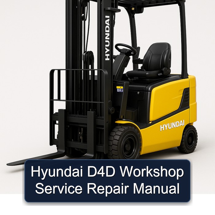 Hyundai D4D Workshop Service Repair Manual