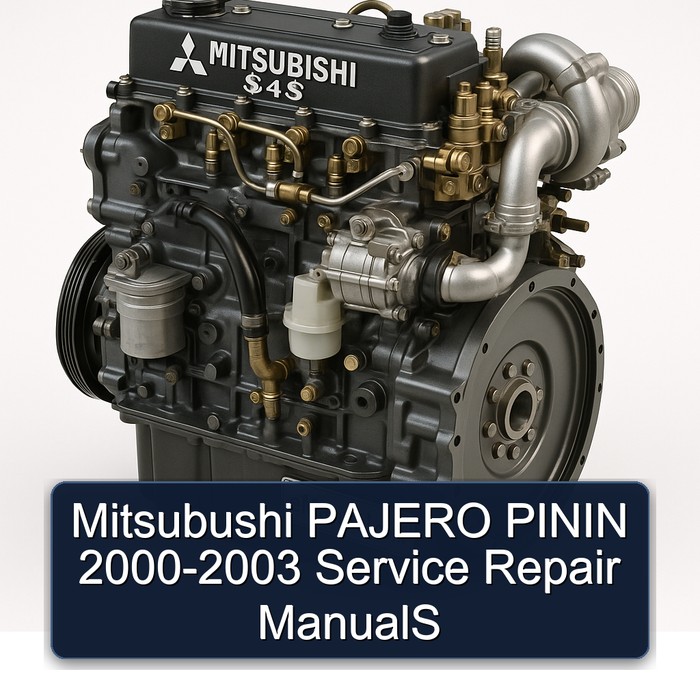 Mitsubushi PAJERO PININ 2000-2003 Service Repair ManualS