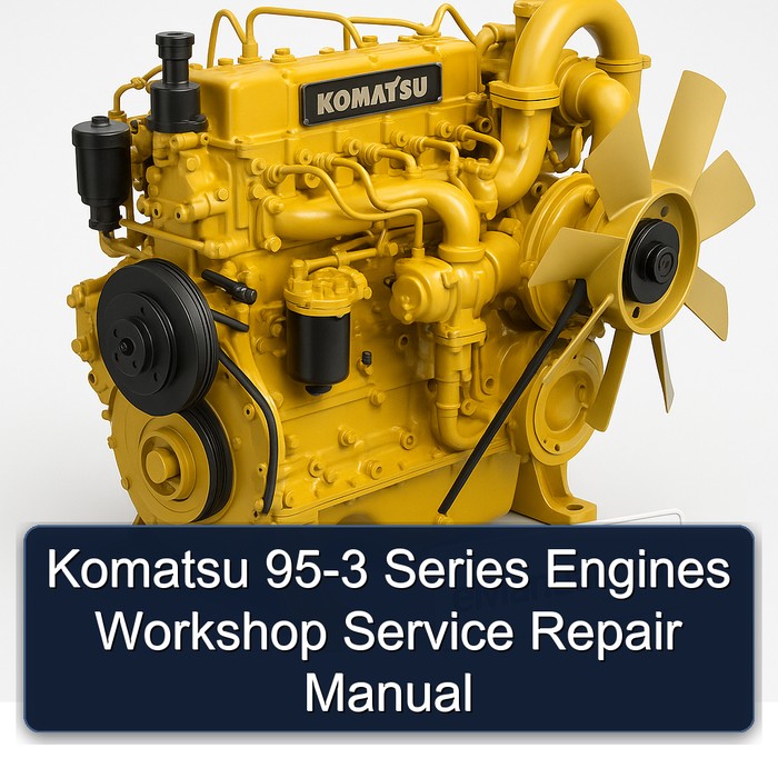 Komatsu 95-3 Series Engines Workshop Service Repair Manual