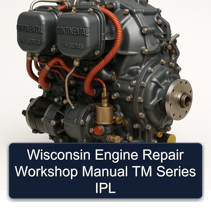 Wisconsin Engine Repair Workshop Manual TM Series IPL