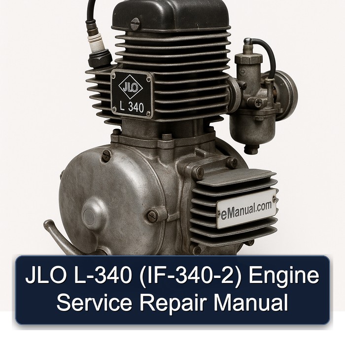 JLO L-340 (IF-340-2) Engine Service Repair Manual