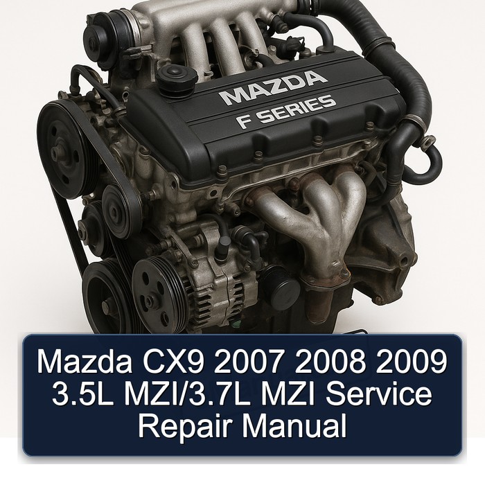 Mazda CX9 2007 2008 2009 3.5L MZI/3.7L MZI Service Repair Manual