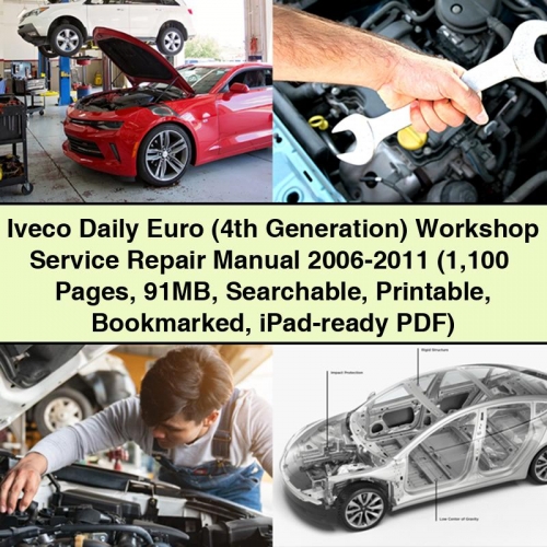 Iveco Daily Euro (4th Generation) Workshop Service Repair Manual (2006-2011) PDF