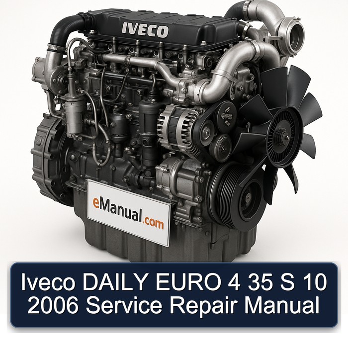 Iveco DAILY EURO 4 35 S 10 2006 Service Repair Manual