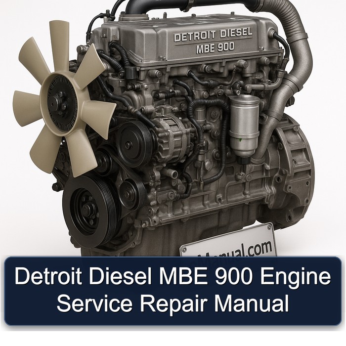 Detroit Diesel MBE 900 Engine Service Repair Manual