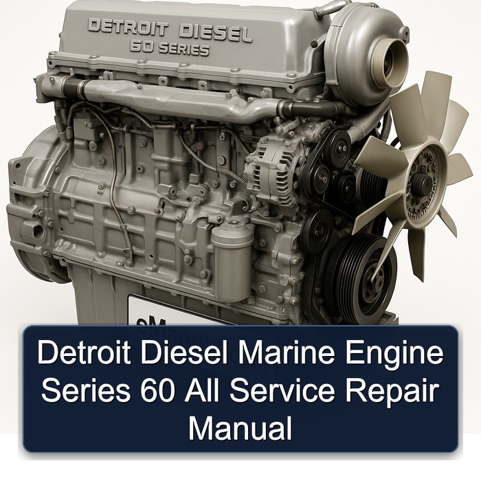 Detroit Diesel Marine Engine Series 60 All Service Repair Manual